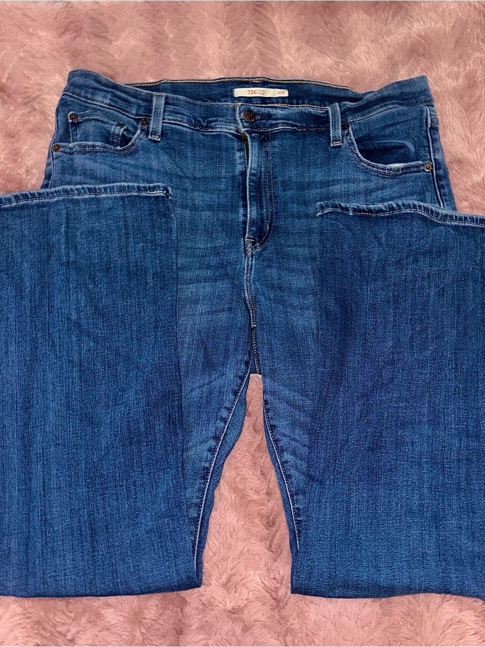 Levi’s Flare Jeans in Deep Blue Wash for Women